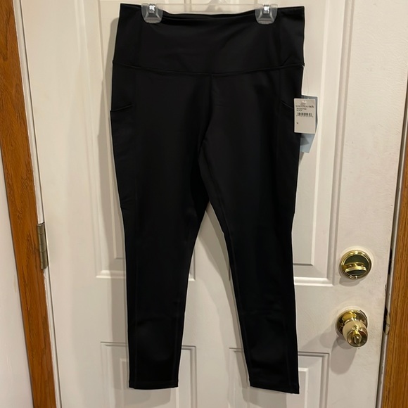 Z by Zella Pants & Jumpsuits Z By Zella Black High Waist Pocket 78